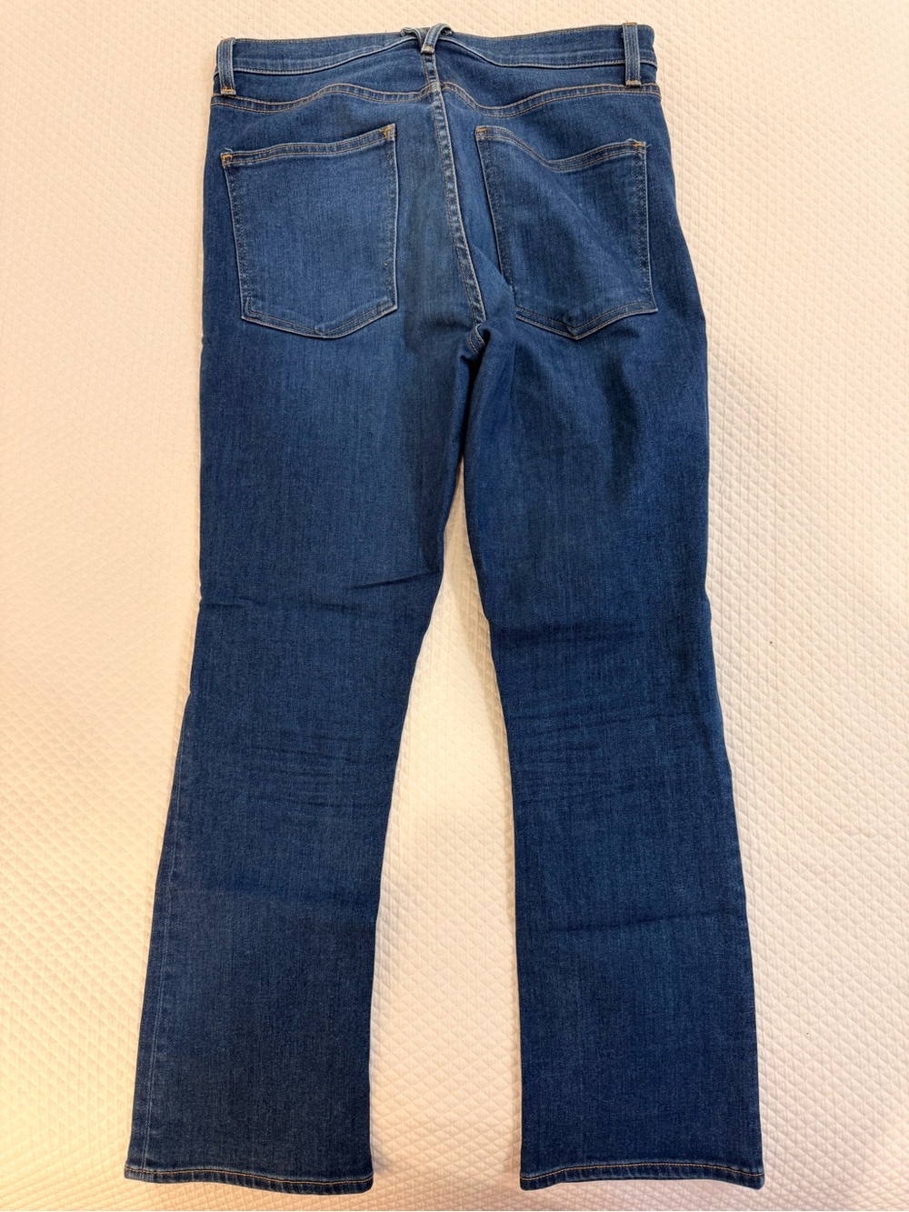 Veronica Beard Midnight Blue Cropped Straight Jeans - Picture 2 of 3